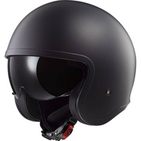 LS2 Kask motocyklowy OF599 SPITFIRE II SOLID MATT BLACK-06 M