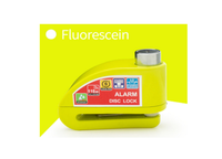 BLOKADA ANTYKRADZIEŻOWA DISC LOCK Z ALARMEM 110DB NEONOWA