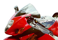 Szyba motocyklowa MRA SUZUKI GSX-R 1300 HAYABUSA, WVA1, 1999-2007, forma R, czarna