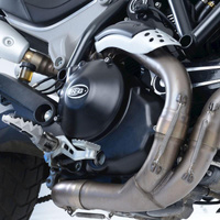 Zestaw Osłon Silnika Rg Racing Ducati Scrambler 1100 18- (2 Części) Do Sprzęgła Hydraulicznego Black