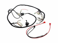 WIĄZKA PRZEWODÓW POWER FORCE INSTALACJA SKUTER GY6 50CC 4T KOŁA 10 CALI WERSJA 1