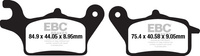 Klocki hamulcowe EBC SFA652 skuterowe (kpl. na 1 tarcze)