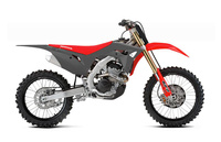 Komplet plastików HONDA CRF 250R '18-'21, CRF 450R '17-'20 kolor SZARY / CZERWONY