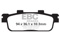 Klocki hamulcowe EBC SFA427 skuterowe (kpl. na 1 tarcze)