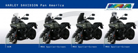Szyba motocyklowa MRA HARLEY-DAVIDSON PAN AMERICA 1250 SPECIAL, RA1, -, forma SN, czarna