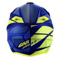 GIVI KASK CROSS 60.1 INVERT ECE R22-06 KOLOR NIEBIESKI/ ZÓŁTY MAT ROZMIAR XL