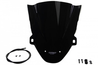 Szyba motocyklowa MRA HONDA CBR 600 F, PC 41, 2011-, forma R, czarna