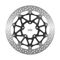 NG TARCZA HAMULCOWA PRZÓD KAWASAKI ZX-100R/RR '17-21 (330X80,5X5MM) (5X10,5MM) PŁYWAJĄCA (ŚRODEK ALUMINIOWY)