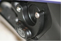 Slidery Silnika Rg Racing Yamaha R6 08-, Prawa Strona Black