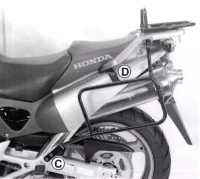 Hepco&Becker Honda XL 1000 V Varadero (2003-2006) side case carrier - 650934 00 01