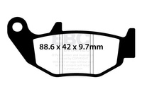 Klocki hamulcowe EBC SFA754 skuterowe (kpl. na 1 tarcze)