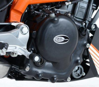 Zestaw Osłon Silnika Rg Racing Ktm 390 Duke/Rc 390 Up To 2015, (2 Części) Black