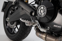 Podnóżki Evo Sw-Motech Ducati Models/Benelli Trk 502 X (18-) Black/Silver FRS.22.112.10002