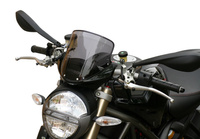 Szyba motocyklowa MRA DUCATI MONSTER  696, M5, -, forma T, bezbarwna