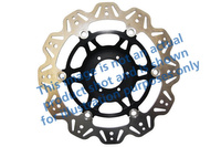 Tarcza hamulcowa motocyklowa EBC VR1014BLK VEE, czarna
