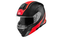 Kask DELTA BASIC DIVISION Matt Fluo Red Black  L  ORIGINE