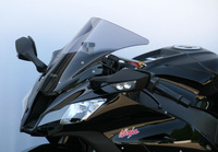 Szyba motocyklowa MRA KAWASAKI ZX 10 R, ZXT00J, 2011-2015, forma OM, czarna