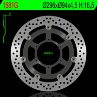 NG Tarcza hamulcowa CBF CBR NG1581G