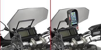 GIVI poprzeczka do montażu GPS / SMARTPHONE - YAMAHA MT-09 Tracer (15 > 17) - FB2122