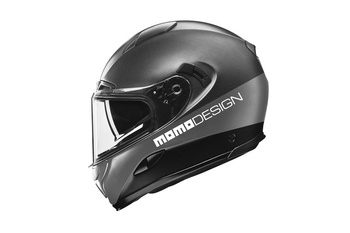 Kask Motocyklowy MOMO HORNET (Titanium Frost / Silver / Black / White)