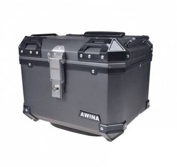 Kufer centralny AWINA 45L NOWOŚĆ - kolor TITANIUM  - AW9037T