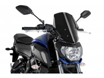 Owiewka PUIG Yamaha MT07 wersja Touring (18-2020r) - czarna