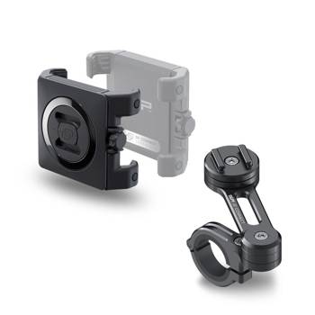 ZESTAW UNIWERSALNY Z ZACISKIEM SP CONNECT MOTO UNIVERSAL PHONE CLAMP BLACK